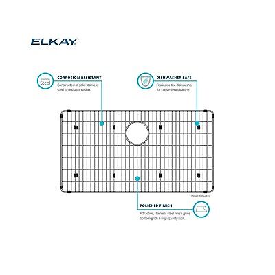 Elkay LKBG1715SS Stainless Steel Bottom Grid