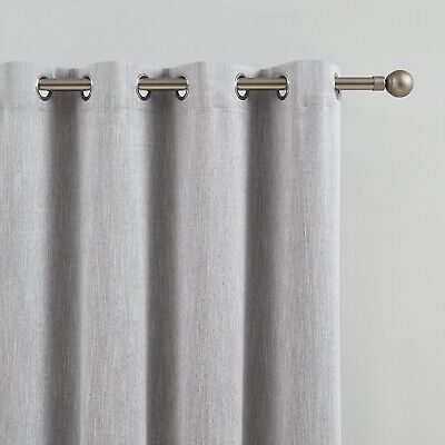 Melodieux Elegant Cotton Wide Blackout Curtains for Sliding Glass Door Living...