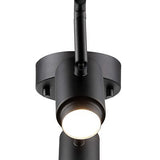 Globe Electric Walton 4-Light 29W Integrated LED Track Lighting, Matte Black,...