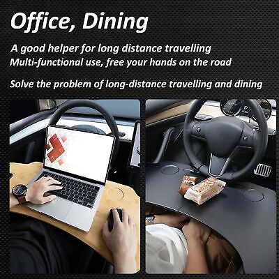 car tray table for driver,car Food Tray Foldable Car Dining Tray Laptop Table...