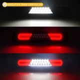 R&F Auto LED Clear Red Lens 3rd Brake Light Replacement for F150 (2004-2008)/...