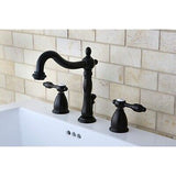 Kingston Brass KB1975TAL Tudor Widespread Lavatory Faucet With ABS/Brass Pop-...