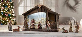 Avalon Gallery Nativity Sets for Christmas - LED Lighted Nativity Scene with ...