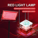 Red - Light - Therapy - Panel - with Stand 35"-67" Height Adjustable Infrared...