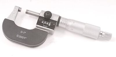 HHIP 4200-0020 Digit Readout Micrometer, 0001" Graduation, 0-1" 0-1" Single