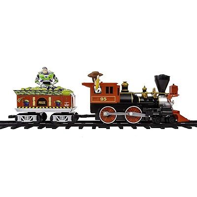 Lionel Battery-Operated Disney Toy Story Toy Train Set with Locomotive, Train...