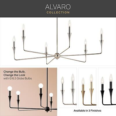 KICHLER Alvaro 1-Light Wall Sconce in e, for Hallway, Dining Room, Living Roo...