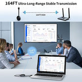 Wireless HDMI Transmitter and Receiver with Wireless HDMI Converter Dongle Ad...