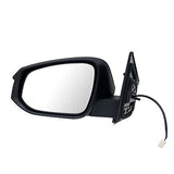 Fit System Driver Side Mirror for Toyota RAV4, Textured Black, Foldaway, Driv...