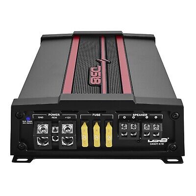 DS18 CANDY-X1B Car Amplifier - Class D, Monoblock, 1800 Watts Max, Digital, 1...