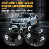 KAX 4x100mm to 4x4.5 Wheel Spacers, 1" Wheel Adapters M12x1.5 Fit for Civic C...