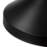 Globe Electric 60000021 1-Light Outdoor Flush Mount Ceiling Light, Matte Blac...