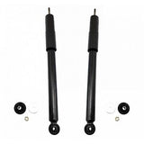 TRQ Rear Shock Absorber Set Compatible with 2006-2011 Honda Civic