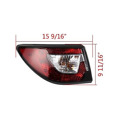 Outer Left Tail Light Turn Signal Lamp Driver Side LH Hand Brake Stop Compati...