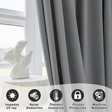 Blackout Pinch Pleated Curtain for Bedroom Living Room Hall Thermal Insulated...