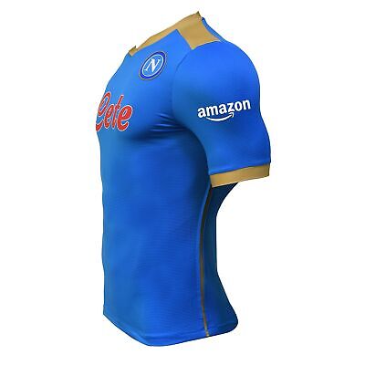 SSC Napoli Men's Standard Sport, Azzurro NA/Gold, L