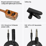 KNA Pickups, 1/8" to 1/4" instrument cable Portable Piezo Steel String Guitar...