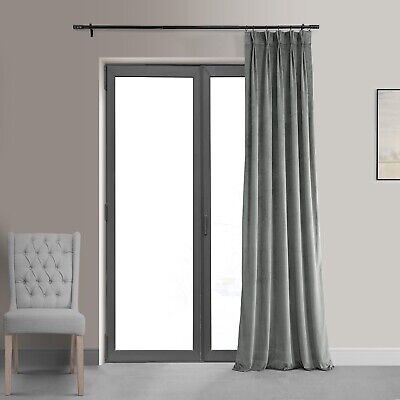 HPD Half Price Drapes Velvet Blackout Curtains/Drapes - 108 Inches Long 1 Pan...