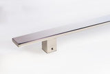 12 Inch Modern Stainless Steel Front Door Handle Chrome Mirror Polished Finis...