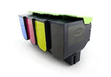 Toner Set, 4 cartridges 1x 2500, 3X 2000 pages Toner cartridge for Lexmark CX...