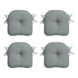 Arden Selections Outdoor Tufted Bistro Seat Cushion, Set of 4, 14.5 in x 15 i...