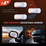 A-Premium Passenger Side Power Door Mirror - Compatible with Toyota Highlande...