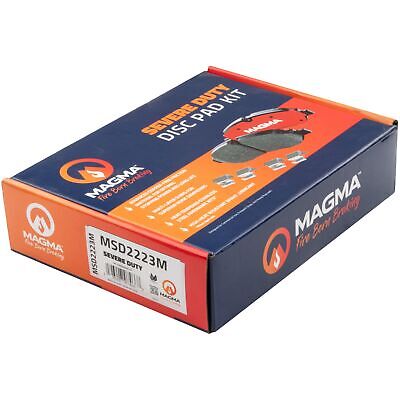 Magma Severe Duty MSD2223M Semi-Metallic Brake Pads, Front