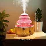 Humidifier for Bedroom, Water Flowing Cool Mist Humidifier, Waterfall Air Hum...