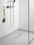 Linear Shower Drain, Shower Drain 28 inch with Removable Grate Cover, Profess...