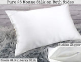 Celestial Silk 100% Silk Pillowcase for Hair Zippered Luxury 25 Momme Mulberr...