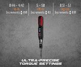 Tapha Tools Digital Torque Screwdriver 0.44-4.42 in-lbs (5-50 cN-m / 0.51-5.1...