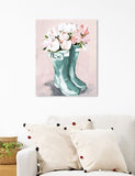 The Oliver Gal Artist Co. Fashion and Glam Wall Art Canvas Prints 'Pastel Rai...