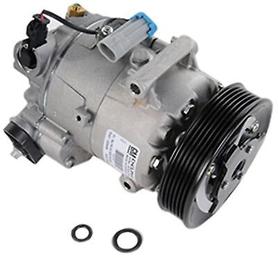 GM Genuine Parts 15-22253 Air Conditioning Compressor and Clutch Assembly, Bl...