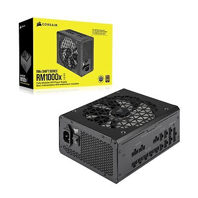 Corsair RM1000x Shift Fully Modular ATX Power Supply - Modular Side Interface...