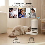 PETLIBRO Automatic Cat Feeder, 5G WiFi Pet Feeder for Two Cats or Dogs with R...