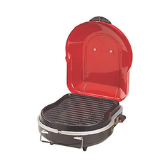 Coleman Fold N Go 1-Burner Propane Grill, Lightweight & One Size, Red