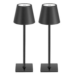 2 Pack Cordless Table Lamp,Rechargeable Table Lamp,5000mAh Battery Operated P...