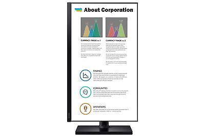 SAMSUNG FT45 Series 24-Inch FHD 1080p Computer Monitor, 75Hz, IPS Panel, HDMI...