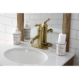 Kingston Brass KS7417ACL American Classic Bathroom Faucet, Brushed Brass, 6.5...