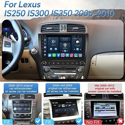 2+32G Car Radio Stereo for Lexus IS250 IS300 IS350 2006-2010: Wireless CarPla...