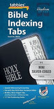 Tabbies 20 Pack with Display Mini Silver-Edged Bible Indexing Tabs, Old & New...