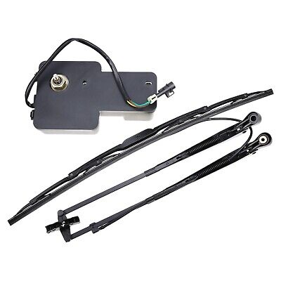 ZTUOAUMA Wiper Motor Arm Blade Kit 6679476 & 7324010 for Bobcat Skid Steers 7...