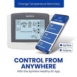 AprilAire 8910W Wi-Fi Programmable Touchscreen Thermostat with IAQ Control; A...