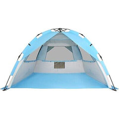 G4Free Deluxe XL Pop Up Beach Tent, 3-4 Persons Easy Setup Sun Shelter Canopy...