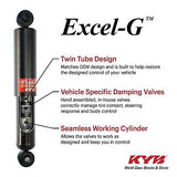 KYB 339036 Excel-G Gas Strut, Black , Silver