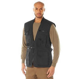 Rothco Conceal-Ops Plainclothes Vest - Ultimate Everyday Carry Utility Black