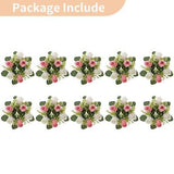 NUPTIO Flower Wedding Centerpieces for Tables - 10 Pcs 2.9 inch Inner Diam Sm...