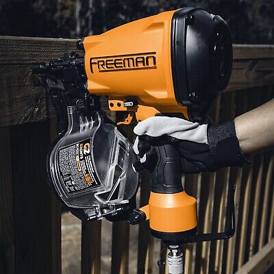 Freeman G2CN90 2nd Generation Pneumatic 15 Degree 3-1/2" Coil Framing Nailer ...