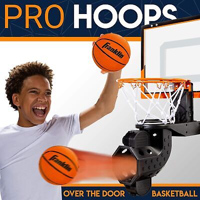 Franklin Sports Mini Basketball Hoop with Rebounder and Ball - Over The Door ...