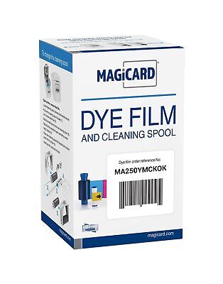 Magicard MA250YMCKOK Color Ribbon Kit (YMCKOK, 250 Prints) for Enduro and Rio...